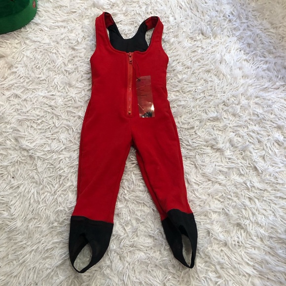 Obermeyer - I Grow Pre School Size 1 Ski Bib Snow Ski Outfit Vintage - Picture 1 of 11